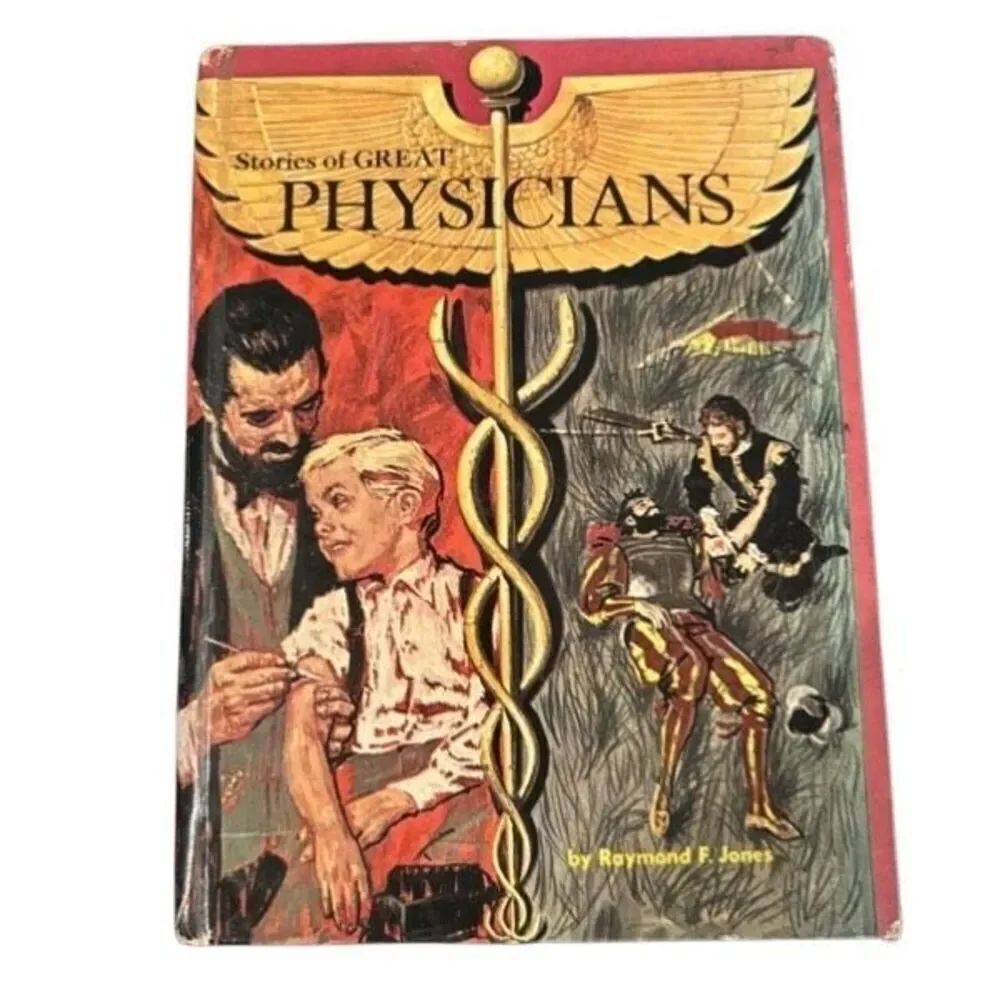 Stories Of Great Physicians By Raymond F. Jones Whitman Real Life Stories